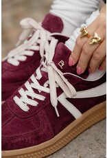 Babouche Babouche | Liva - bordo/white