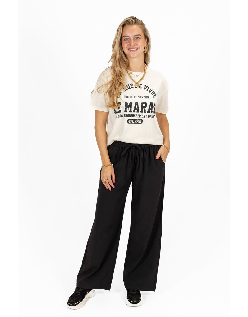 21Jewelz Effen casual jogger - zwart