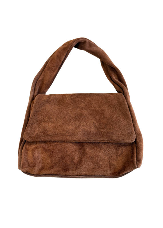 21Jewelz Middelgrote tas met gedraaid hengsel - camel