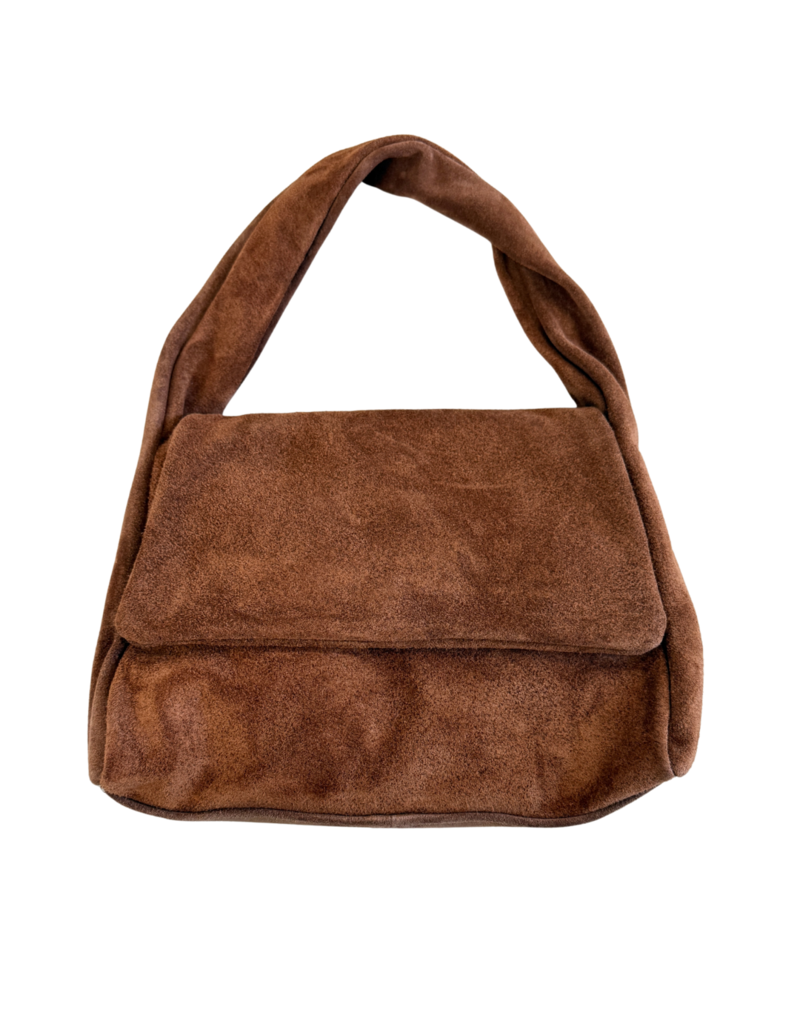 21Jewelz Middelgrote tas met gedraaid hengsel - camel