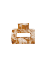 21Jewelz Middelgrote haarklem - camel marmer