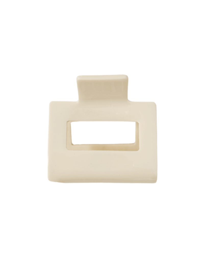 21Jewelz Effen middelgrote haarklem - beige