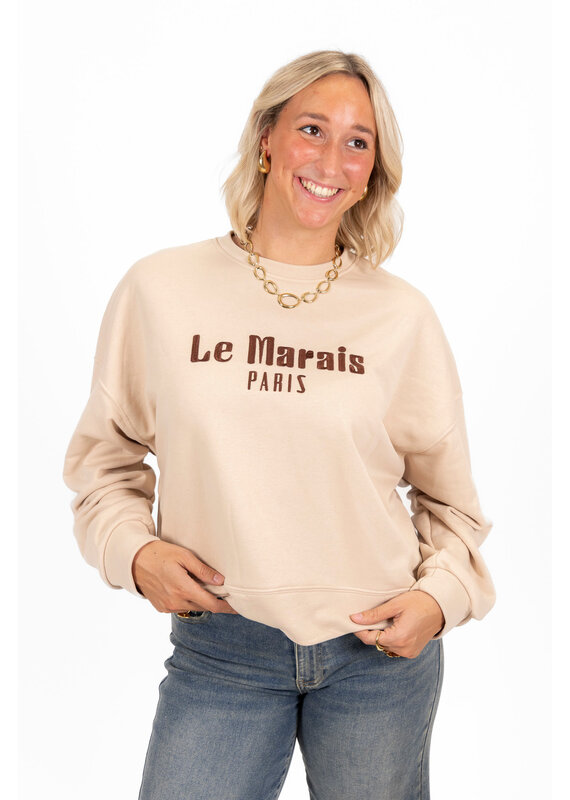 21Jewelz Sweater Le Marais - beige