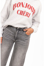 21Jewelz Basic stretch wide leg jeans - grijs