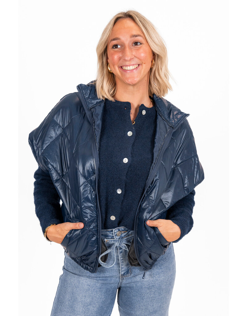 21Jewelz Gewatteerde bodywarmer - navy