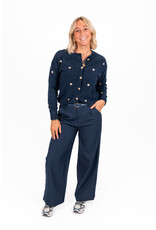 21Jewelz Pantalon met smal ceintuur - blauw