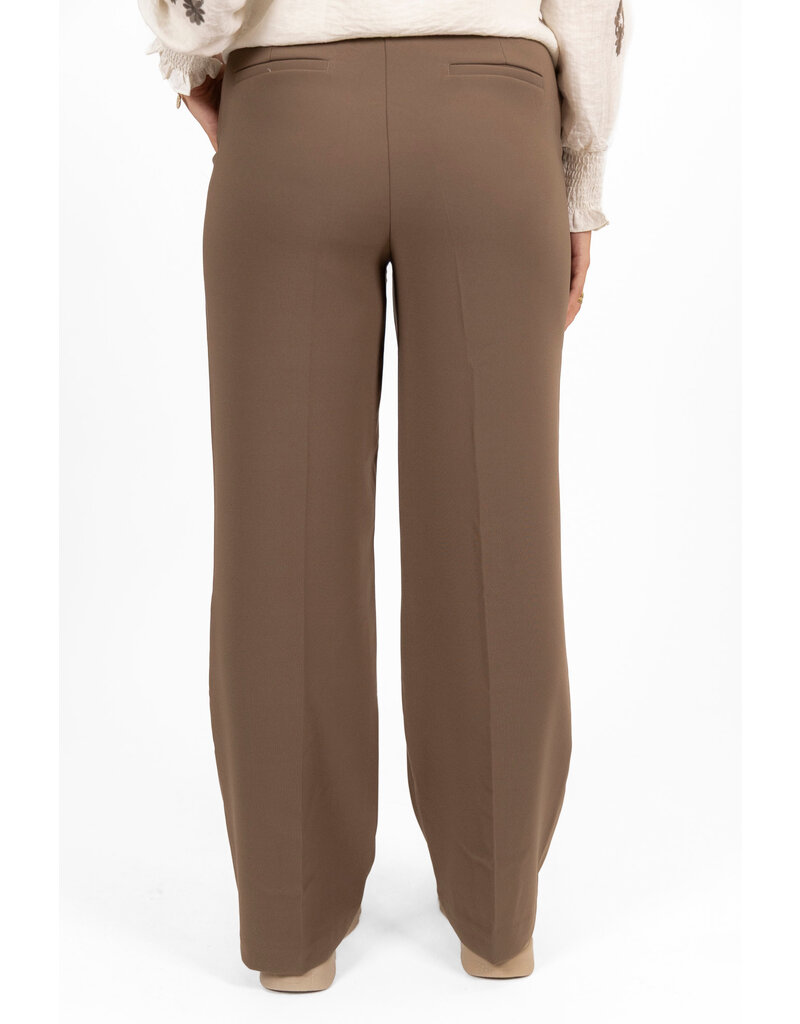 21Jewelz Donker taupe pantalon