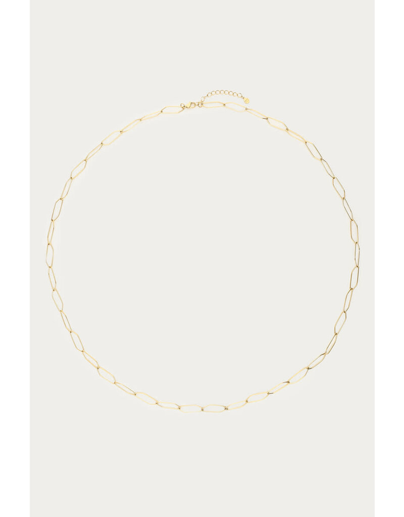 My Jewellery My Jewellery - Lange basic schakelketting - goud