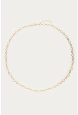 My Jewellery My Jewellery - Lange ronde schakelketting - Goud