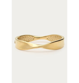 My Jewellery My Jewellery - Chunky twisted bangle - Goud