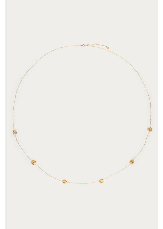 My Jewellery My Jewellery - Lange ketting Amour - Goud