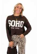 21Jewelz Soho trui - bruin