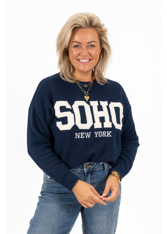 21Jewelz Soho trui - blauw