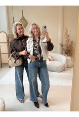 21Jewelz Gilet met rits - fluffy ecru