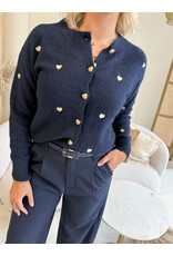 21Jewelz Pantalon met smal ceintuur - blauw