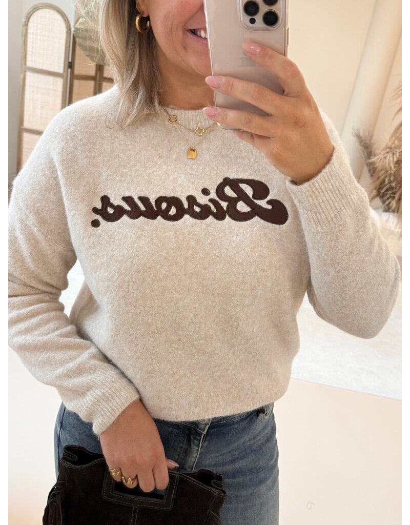 21Jewelz Bisous trui - beige