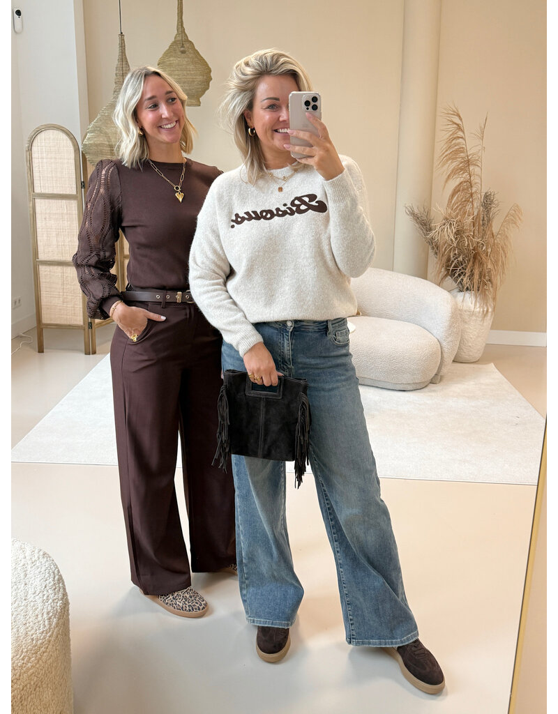 21Jewelz Bisous trui - beige