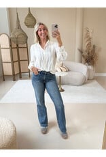 21Jewelz Blouse met opengewerkte details - ecru