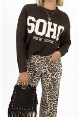 21Jewelz Wide leg jeans - lichte panterprint