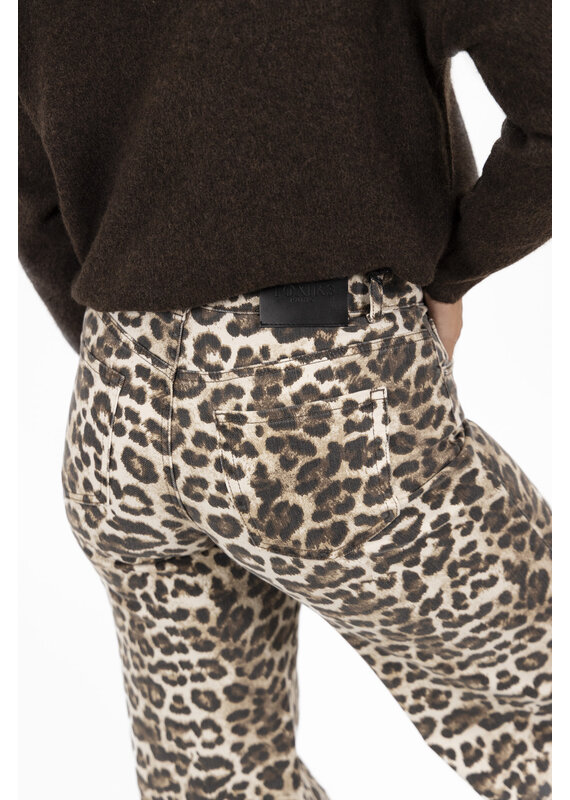 21Jewelz Wide leg jeans - lichte panterprint