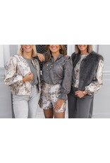 21Jewelz - The Label 21Jewelz | Fluffy Gilet - grijs