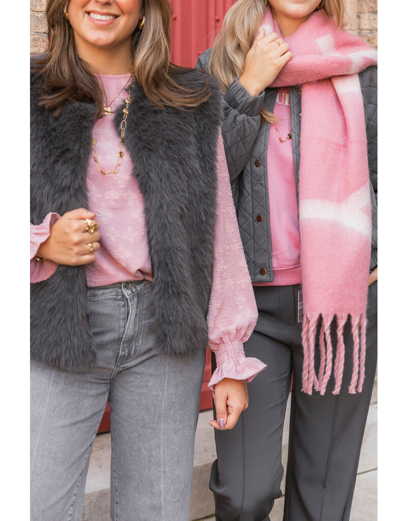 21Jewelz - The Label 21Jewelz | Fluffy Gilet - grijs