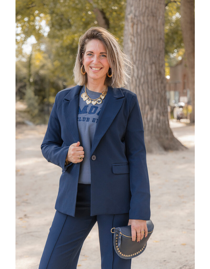 21Jewelz - The Label 21Jewelz | Blazer Sara - donkerblauw