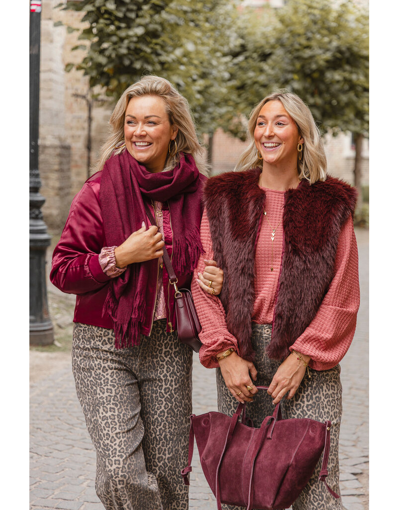 21Jewelz - The Label 21Jewelz | Bomber Myrthe - bordeaux