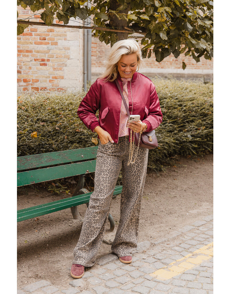 21Jewelz - The Label 21Jewelz | Bomber Myrthe - bordeaux