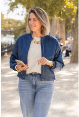 21Jewelz - The Label 21Jewelz | Bomber Myrthe - donkerblauw