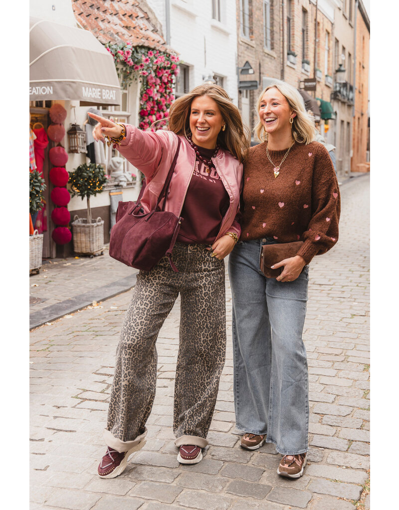 21Jewelz - The Label 21Jewelz | Bomber Myrthe - roze