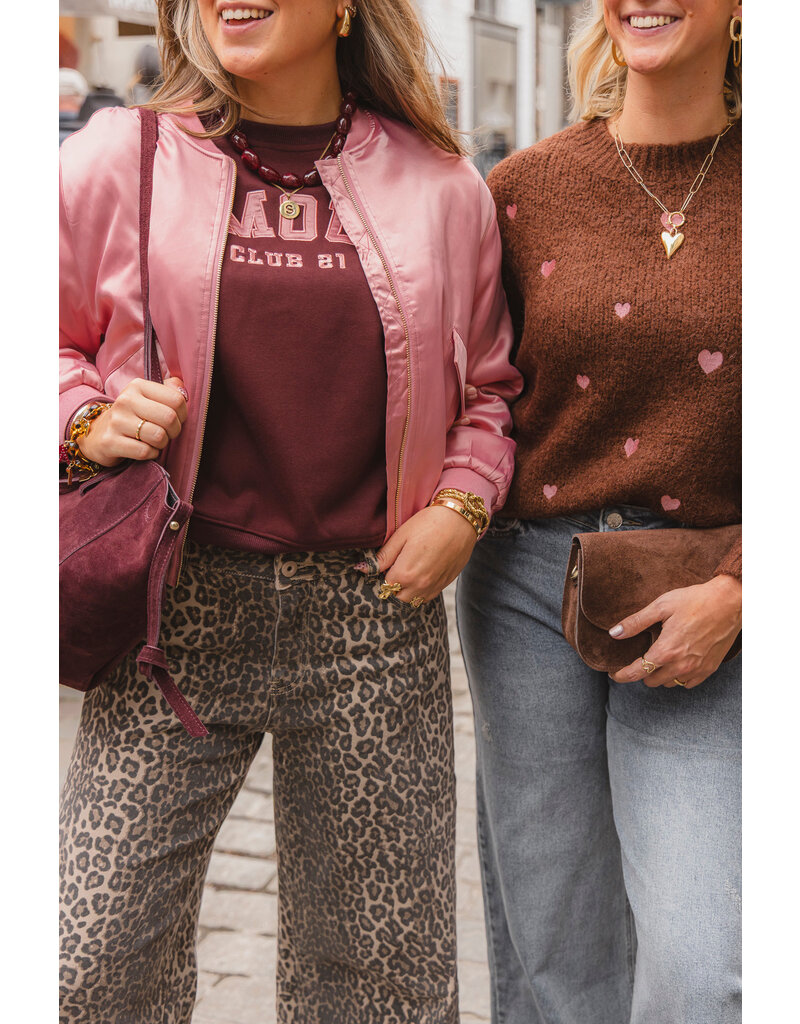 21Jewelz - The Label 21Jewelz | Bomber Myrthe - roze