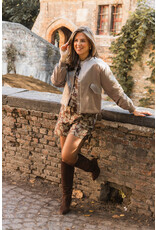 21Jewelz - The Label 21Jewelz | Bomber Myrthe - taupe