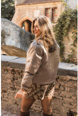 21Jewelz - The Label 21Jewelz | Bomber Myrthe - taupe