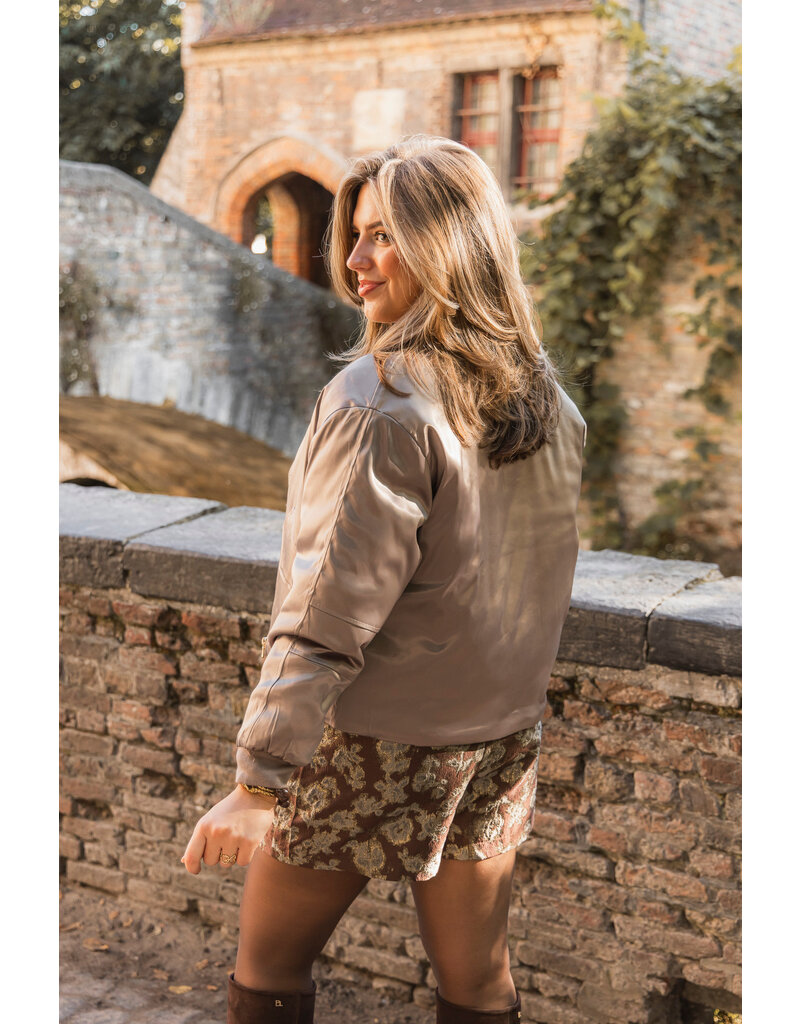 21Jewelz - The Label 21Jewelz | Bomber Myrthe - taupe