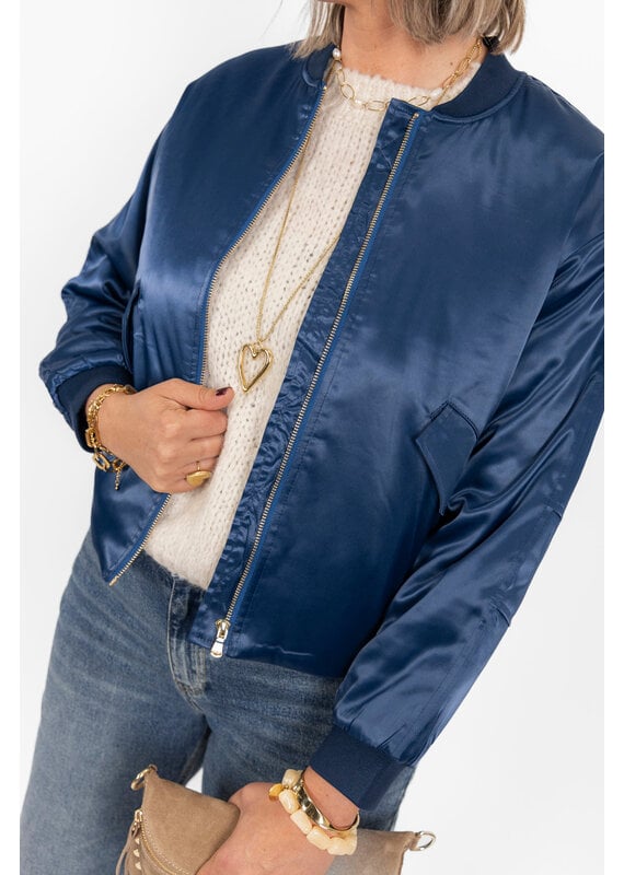 21Jewelz - The Label 21Jewelz | Bomber Myrthe - donkerblauw