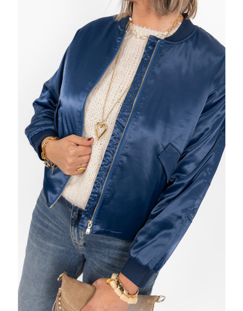 21Jewelz - The Label 21Jewelz | Bomber Myrthe - donkerblauw