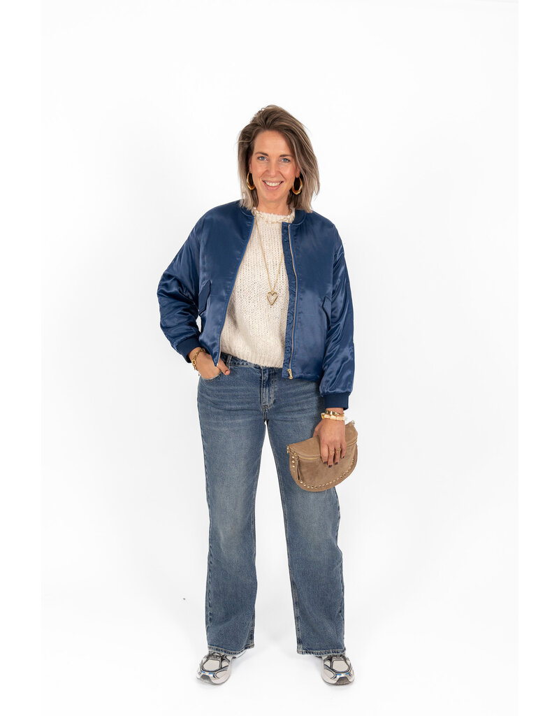 21Jewelz - The Label 21Jewelz | Bomber Myrthe - donkerblauw