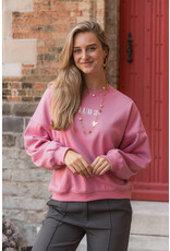 21Jewelz - The Label 21Jewelz | Sweater club 21 - roze/ecru