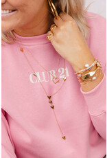 21Jewelz - The Label 21Jewelz | Sweater club 21 - roze/ecru