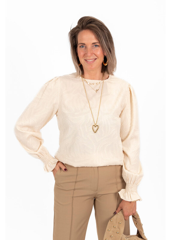 21Jewelz - The Label 21Jewelz | Blouse Emma - beige