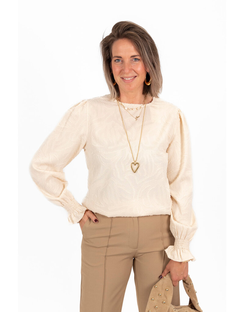 21Jewelz - The Label 21Jewelz | Blouse Emma - beige
