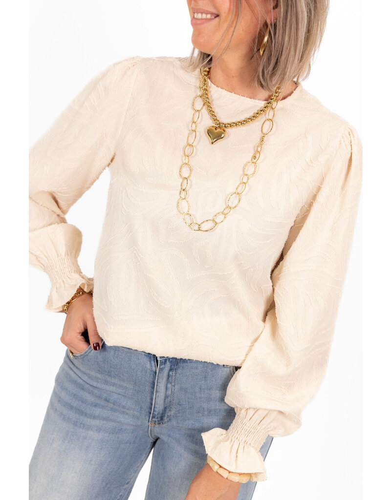 21Jewelz - The Label 21Jewelz | Blouse Emma - beige
