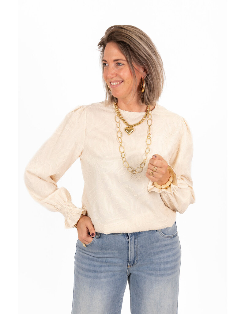 21Jewelz - The Label 21Jewelz | Blouse Emma - beige