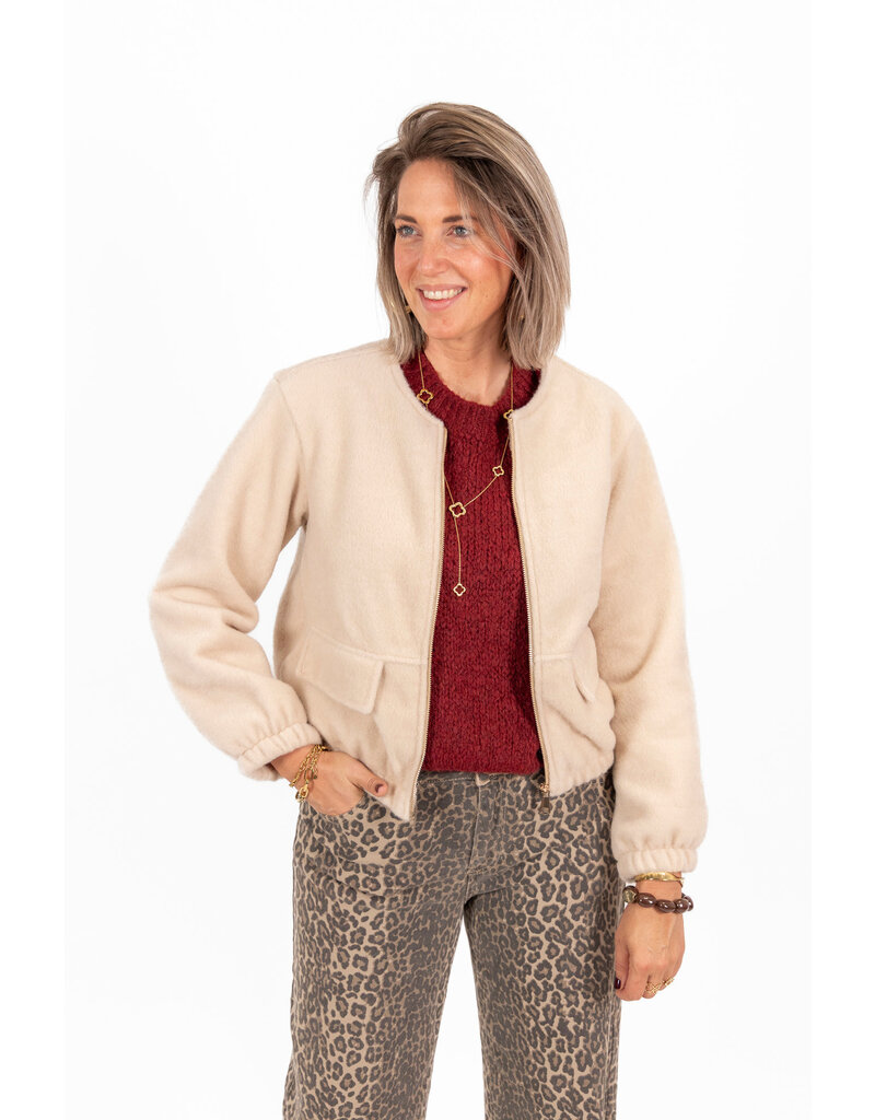 21Jewelz - The Label 21Jewelz | Bomber Bobbie - Ecru