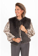 21Jewelz - The Label 21Jewelz | Fluffy Gilet - grijs