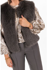 21Jewelz - The Label 21Jewelz | Fluffy Gilet - grijs