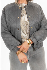 21Jewelz - The Label 21Jewelz | Bomber Esmee - grijs