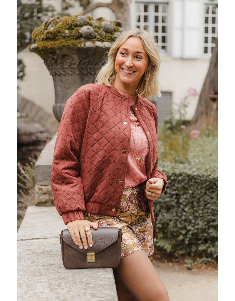 21Jewelz - The Label 21Jewelz | Bomber Esmee - roestbruin