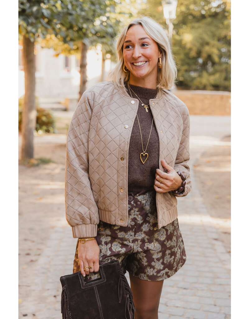 21Jewelz - The Label 21Jewelz | Bomber Esmee - taupe